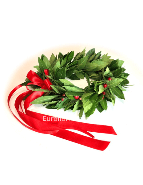 Coroncina di alloro per laurea con bacche